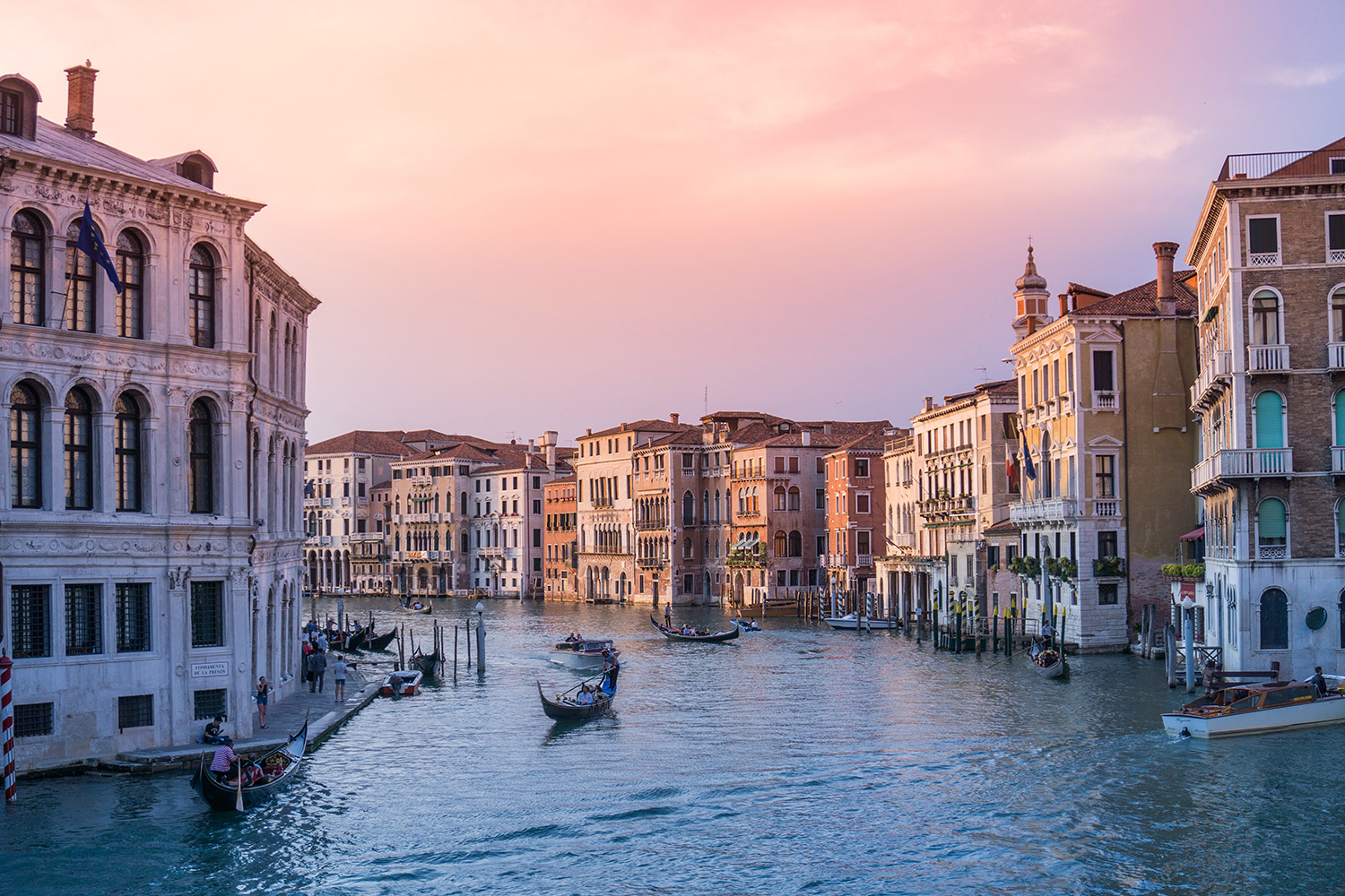 Sehenswürdigkeiten in der Lagunenstadt Venedig