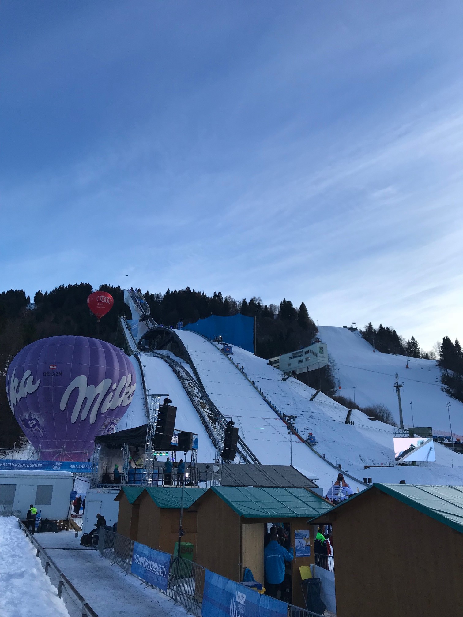 Garmisch-Partenkirchen im Herbst und im Winter