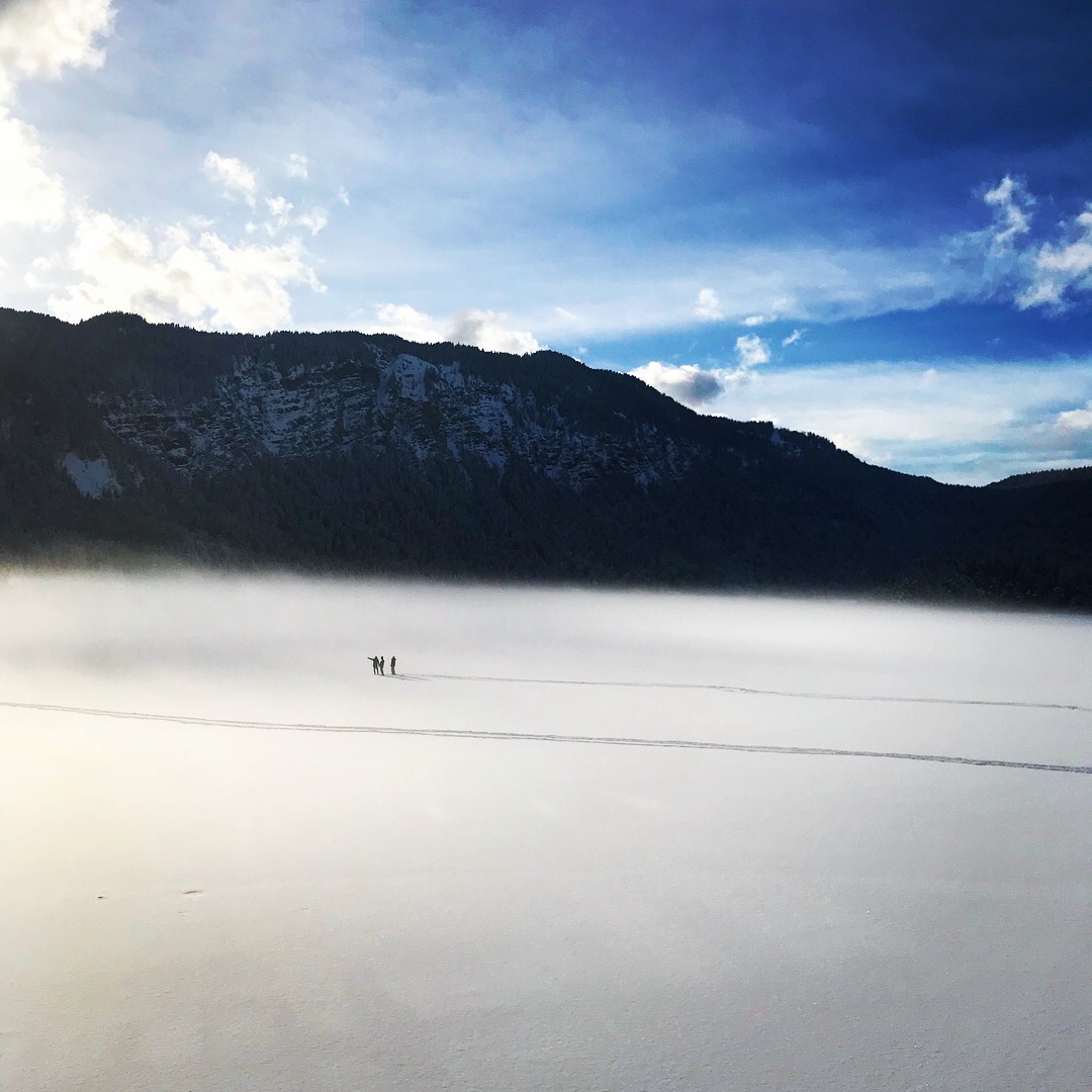 Eibsee an der Zugspitze