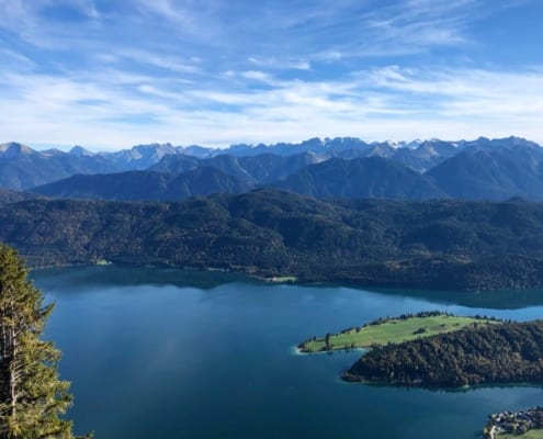 Wanderung zum Herzogstandgipfel