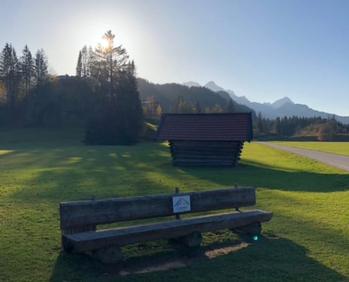 Goldener Oktober in Mittenwald