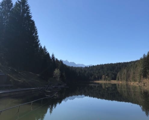 Goldener Oktober in Mittenwald