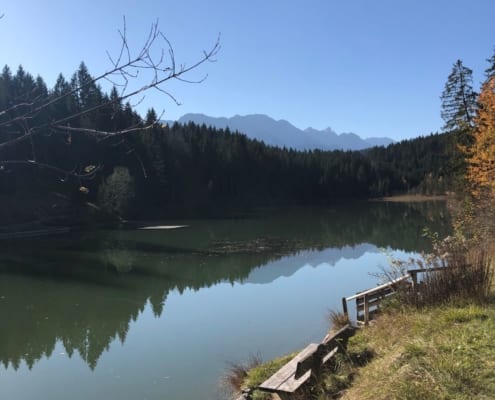 Goldener Oktober in Mittenwald