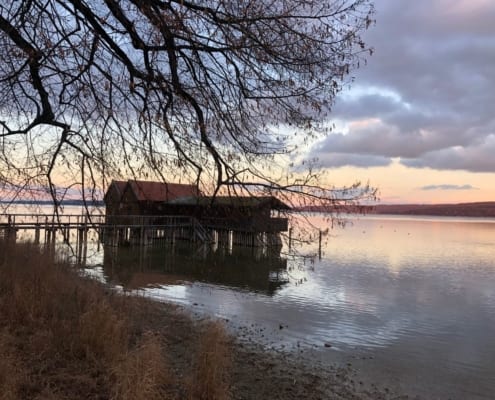 Bootshäuser am Ammersee