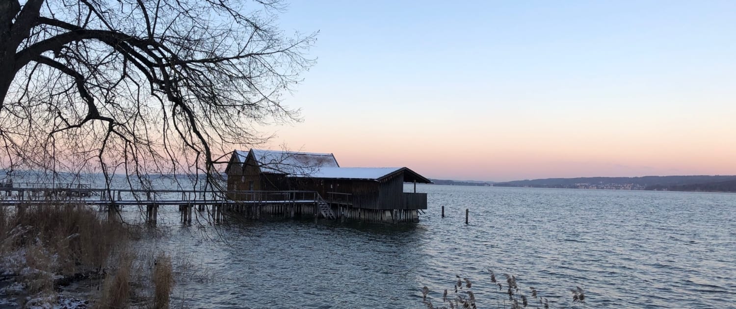 Bootshäuser am Ammersee